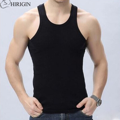 

Mens tanks Summer Cotton Slim Fit Men Underwear Clothing Bodybuilding Undershirt