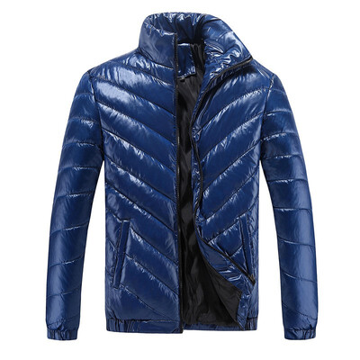 

Winter cotton mens solid coat thickened mens cotton fashion mens cotton padded jacket