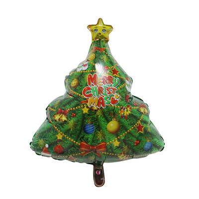 

〖Follure〗Merry Christmas Foil Balloons Santa Claus Snowman Bells Xmas Tree Party Decor
