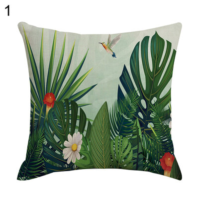 

Flamingo Zebra Leaf Pillow Case Cushion Cover Sofa Bed Car Cafe Office Decor