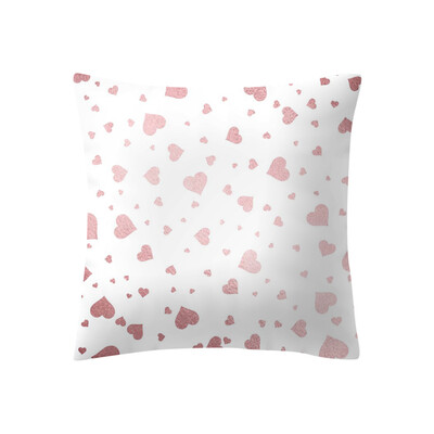 

〖Follure〗Rose Gold Pink Cushion Cover Square Pillowcase Home Decoratio