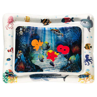 

〖Follure〗Inflatable Baby Water Mat Fun Activity Play Center for Children & Infants