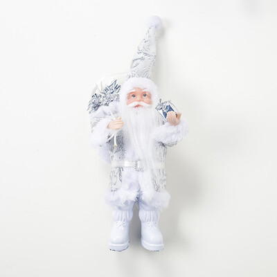 

1 Christmas Santa Claus Doll Toy Xmas Tree Ornament Home Decoration 23596cm