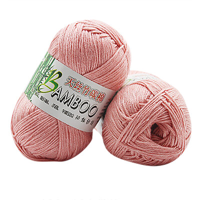 

Siaonvr New 100 Bamboo Cotton Warm Soft Natural Knitting Crochet Knitwear Wool Yarn 50g