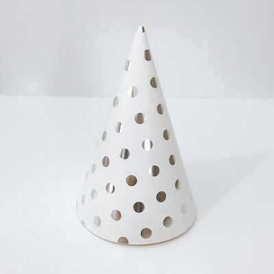 

FUNNYBUNNY 3PCS Polka Dot Party Hats for Kids Adults Wedding Birthday Decorations Birthday Crown Thanksgiving Hat