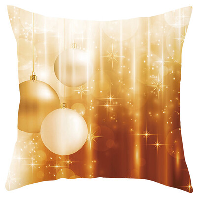 

Siaonvr Merry Christmas Short Plush Pillowcase Sofa Pad Set Home Decoration 18x18 Inch