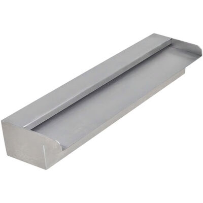 

Rectangular Waterfall Pool Fountain Stainless Steel 177