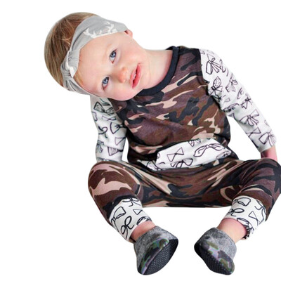 

Toddler Infant Baby Boys Camouflage Splice Romper Jumpsuit Playsuit Clothes