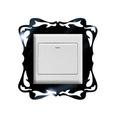 

〖Follure〗1PC Switch Sticker Home Decor Wall Mirror Style Photo Frames For Shop Switch
