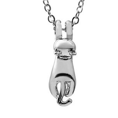 

2019 hot sale Korean Fashion Necklace Female Short Clavicle Chain Pendant Small Animal Cat Personality Sweet