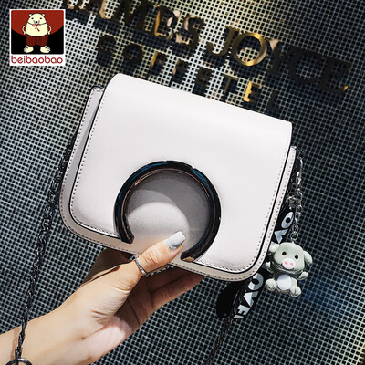

Chain bag women 2019 new tide shoulder slung Korean Joker womens bag students Mori solid color