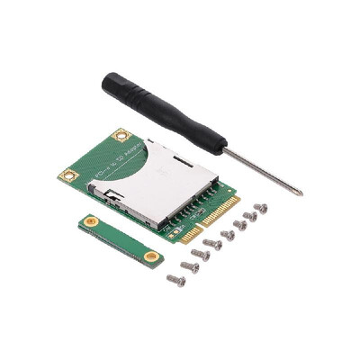 

SD Card to MINI PCI-E Interface Port Adapter Mini PCI Express SSD SD Card Converter For Laptop Netbook