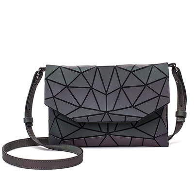 

LOVEVOOK crossbody bags for women 2019 fashion shoulder messenger bags female Envelope bag PU geometric bags luminous color