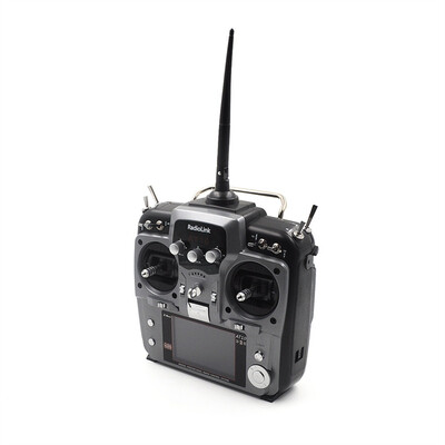 

Tailored Radio-Link AT10II 24Ghz 12CH RC Remote Control &R12DS Receiver PRM-01 For Drone