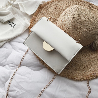 

Advanced texture foreign small bag tide 2019 new Korean version of the chain shoulder bag small fresh cold wind Messenger bag