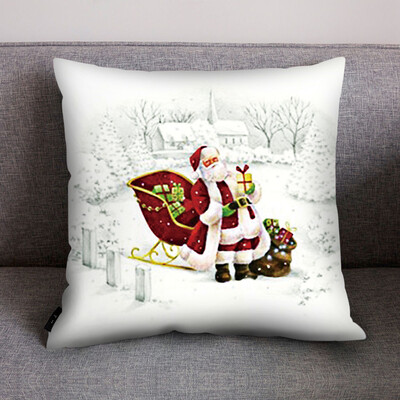 

Tailored Print Pillow Case Polyester Sofa Car Cushion Cover Home Decor