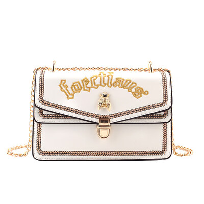 

Bag female 2019 new fashion handbag Korean version of the wild trend small square bag chain shoulder Messenger bag