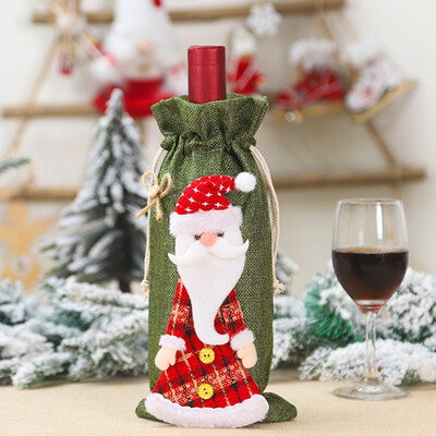 

Christmas Wine Bottle Set Wine Bag Home Decoration Supplies