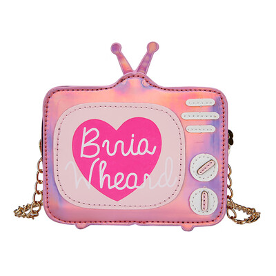 

Tailored Fashion Children Lovely TV Set Girls Shoulder Bag Messenger Bag Clutch Coin Bag