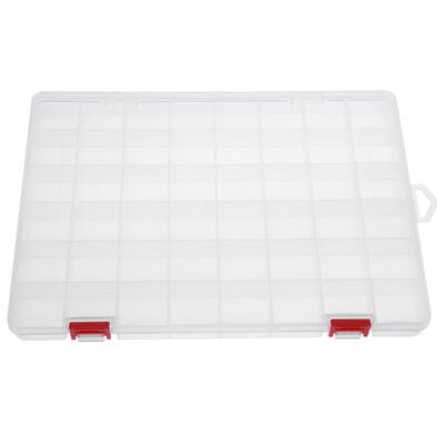 

48-Compartment Transparent PP Plastic Fishing Lure Storage Box Container