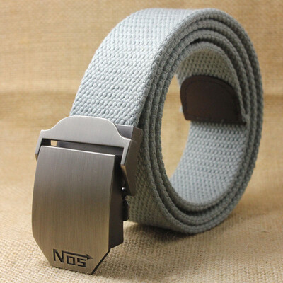 

Unisex tactical belt Top quality 4 mm thick 38 cm wide casual canvas belt Outdoor Alloy Automatic buckle Men Belt 110-140cm