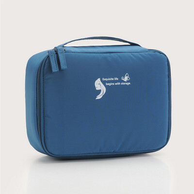 

Gobestart Memory Fabric Hanging Cosmetic Bag Waterproof Portable Travel Storage Bag