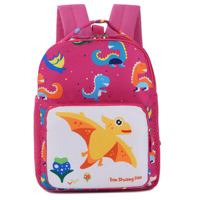 

Dinosaur Children School Bag Cartoon Backpack Baby Anti-lost Backpack