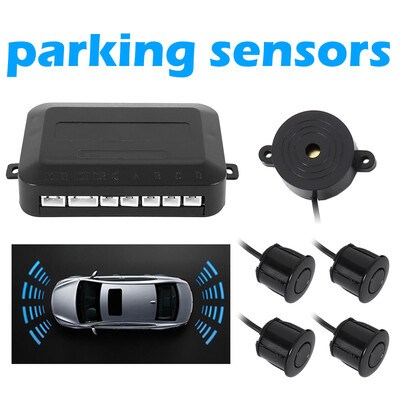 

Car Auto Parktronic LED Parking Sensor with 4 Sensors Reverse Backup Car Parking Radar Monitor Detector System