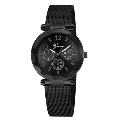 

Gobestart Fashion Stainless Steel Men Military Sport Date Analog Quartz Wrist Watch
