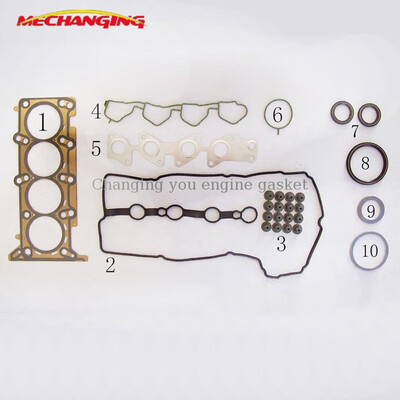 

For CHEVROLET SAIL 14L LCU Metal Engine Gasket With Cylinder Head Gasket Set Engine Parts Full Set 9024765