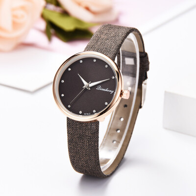 

RM Fashion Simple And Simple Casual Monochrome Leather With Strap Ladies Watch