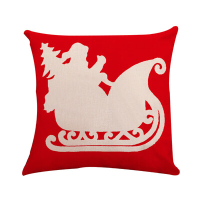 

Tailored Christmas Pillow Covers Embroidery Throw Pillow Cases for Home Car Decorative