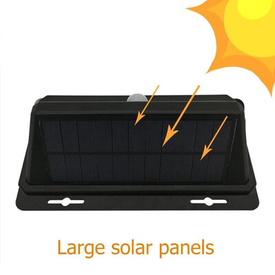 

Waterproof Sensor Solar Garden Lamp Outdoor LED 3 Modes Securit Wall Light