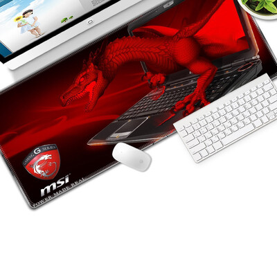 

Professional Gaming Mouse Pad BlueRed Dragon 300x700mm PC Laptop Desktop Computer Mousepad Mat for Dot 2 Lol CSGO Gamer