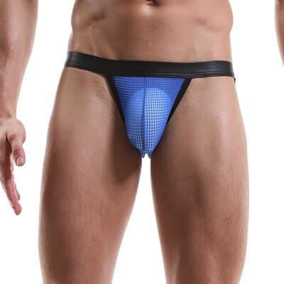 

Mens Sexy Mesh Underwear G String Boys Thongs Boxer Briefs Lingerie Underpants