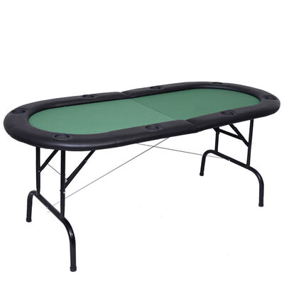

8 Players Texas Holdem Foldable Poker Table