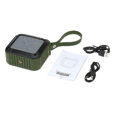 

W-KING S7 Outdoor Bluetooth Speaker Water-proof Shock-proof Sound Box Support TF Card LINE-IN Music Play Hands-free with Mic Dar