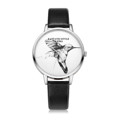 

High Quality Watches Women Animal Pattern Dial Ladies Simple Quartz Wristwatch Fashion Clock Casual Leather Strap Reloj Mujer50