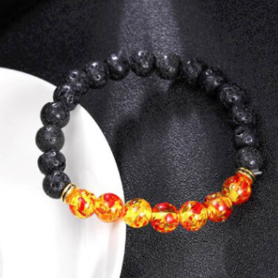 

Styles 7 Chakra Bracelet Men Black Lava Healing Balance Beads Reiki Buddha Prayer Natural Stone Yoga Bracelet Lovers Jewelry