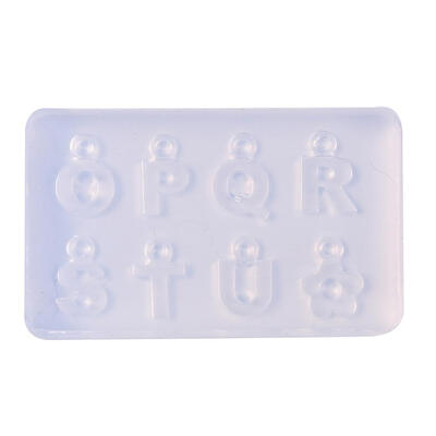 

Reusable English Letter Pattern Nail Art Decorations DIY Templates Mold