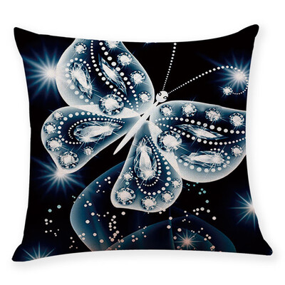 

〖Follure〗Home Decor Cushion Cover Dazzling Butterfly Throw Pillowcase Pillow Covers