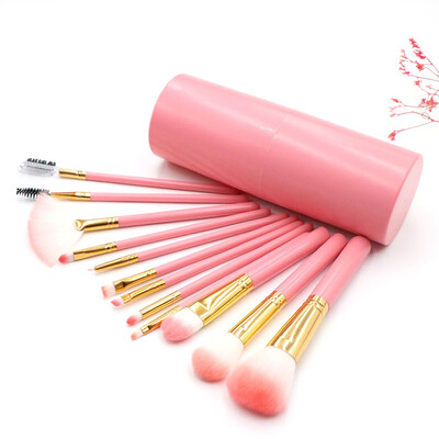 

〖Follure〗12PCS Make Up Foundation Eyebrow Eyeliner Blush Cosmetic Concealer Brushes