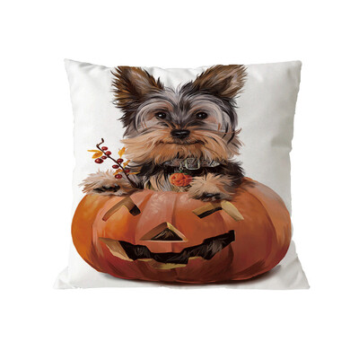 

Siaonvr Happy Halloween Pillow Cases Polyester Sofa Cushion Cover Home Decor