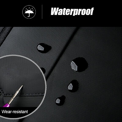 

Waterproof Knapsack Handbag Multi-layer Large Capacity Bag USB Charge Travel Knapsack