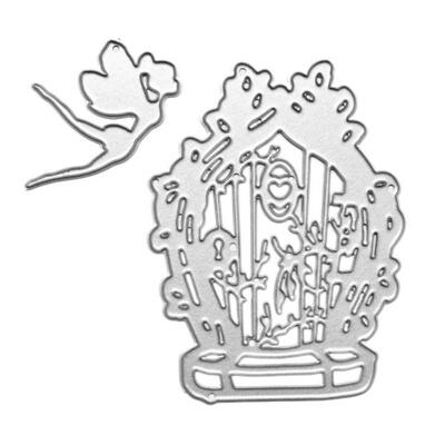 

2019 NEW Fairy Themed Carbon Steel Cutting Die Stencil Die-Cut Template For Card Making Scrapbooking Decor DIY Craft Tools