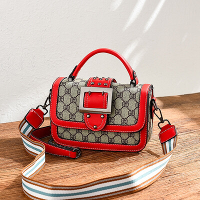 

Baggage girls new net red with collision colour handbag