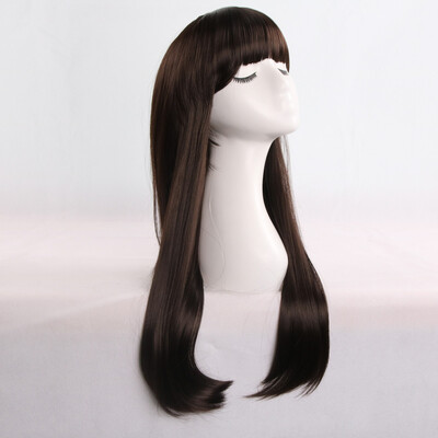 

〖Follure〗New Arrival Amazing Long Straight Black Wig Gets You Eyecatching 100 Human Hair