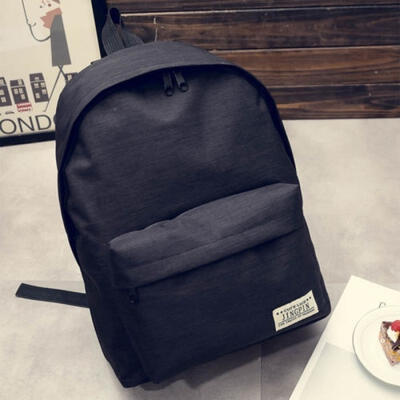 

Fashion Canvas School Bag Travel Casual Backpack Teenager 4 Colors Girls Boys