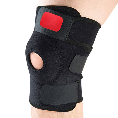 

Adjustable Sports Training Elastic Knee Joint Support Bracket Fitness Basketball Football Dance Safety Belt To Relieve Knee Pain
