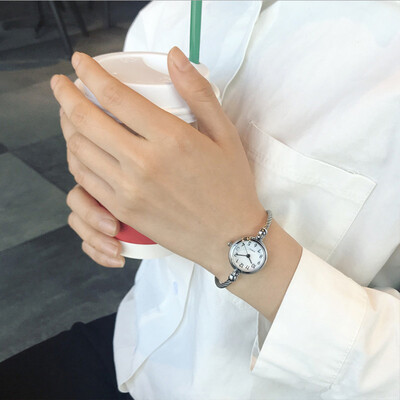 

Hot retro watch female student simple small dial bracelet watch birthday gift